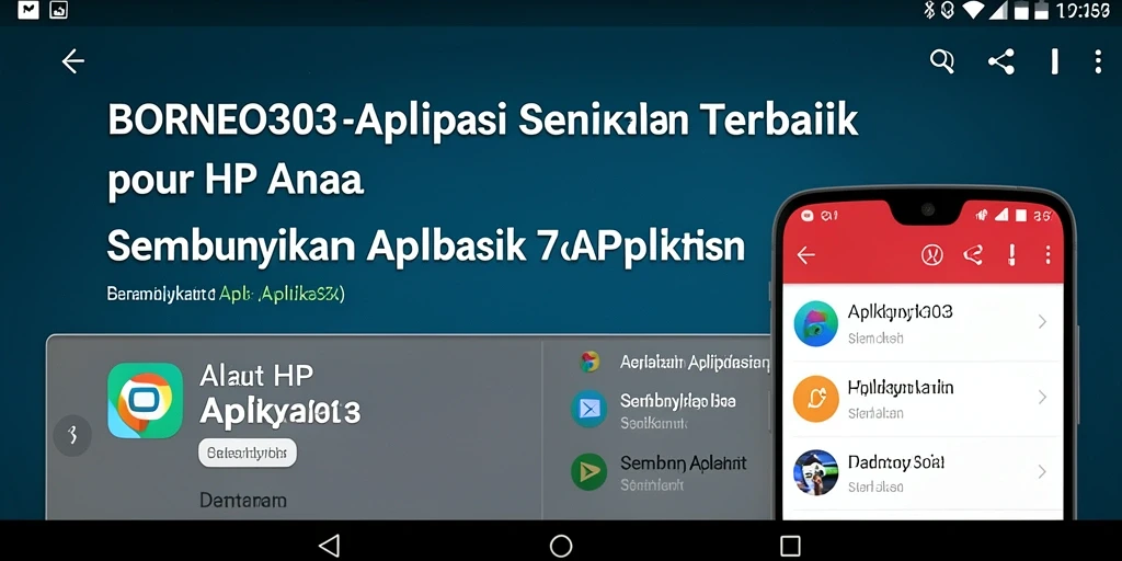 Tampilan antarmuka BORNEO303 yang sederhana dan efisien.