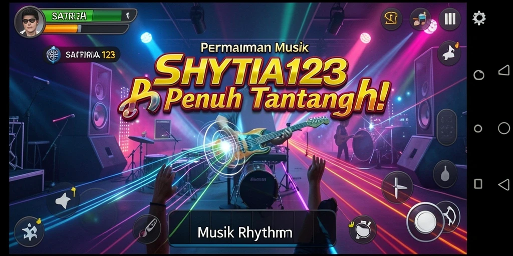 Tampilan antarmuka SATRIA123 yang menarik dan interaktif.