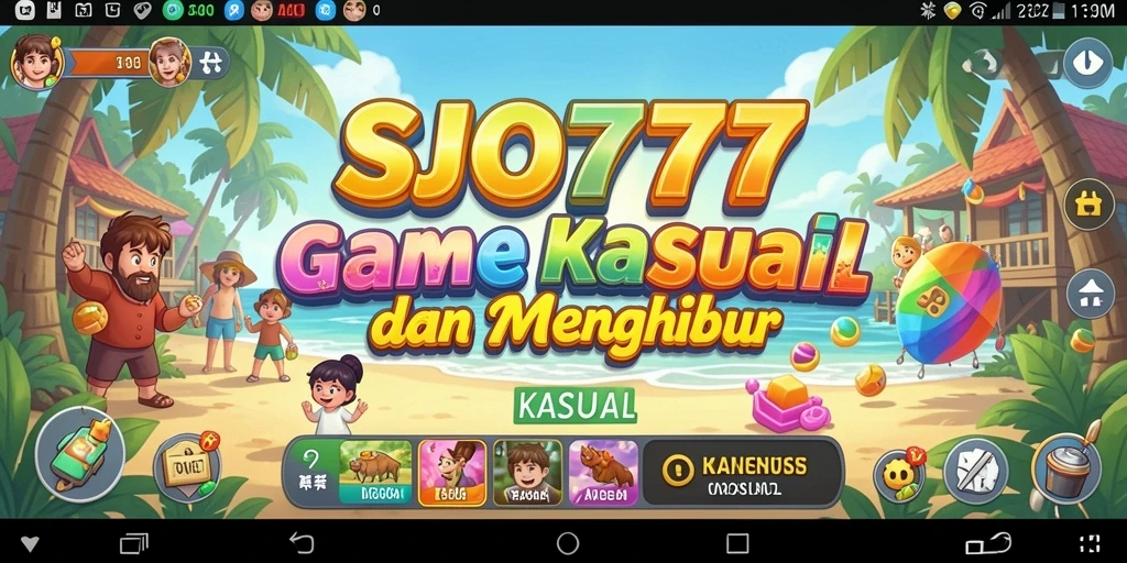 Tampilan antarmuka menghibur di SJO777 dengan berbagai opsi permainan.