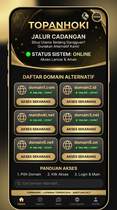 Link Alternatif Topanhoki untuk Pengguna Android