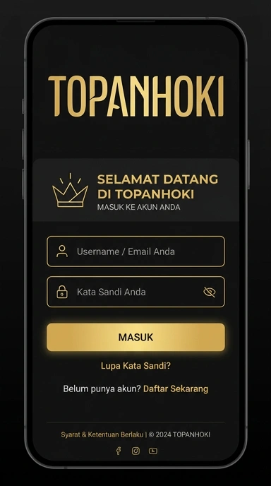 Masuk ke Akun topanhoki Anda dengan Mudah
